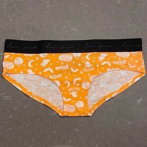 Victoria’s Secret PINK Halloween Print Hipster Panty Underwear Large NWT